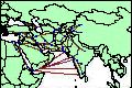 Persia, 50 BCE-300 CE, trade routes
